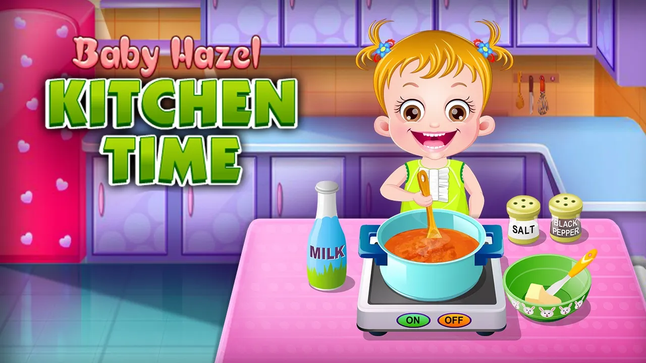 Baby Hazel Kitchen Time